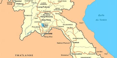 বিস্তারিত মানচিত্র, লাওস